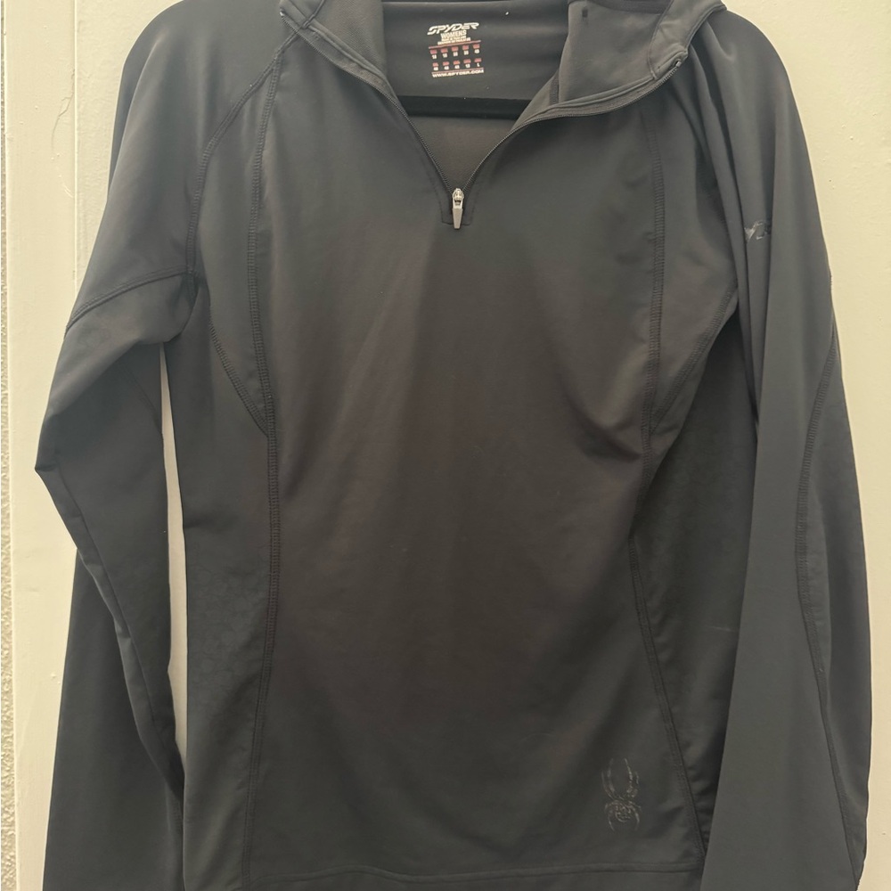 Spyder Black Performance Pullover